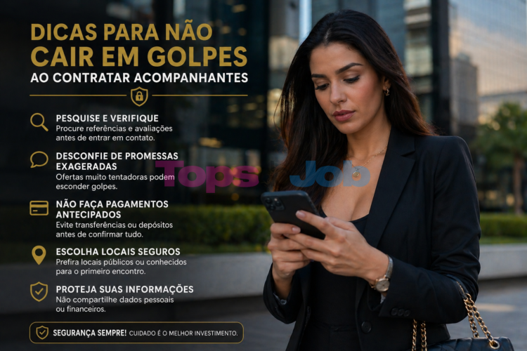 Como evitar golpes ao buscar acompanhantes: guia completo de segurança online